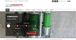 Desktop Screenshot of ideeeprodotti.it
